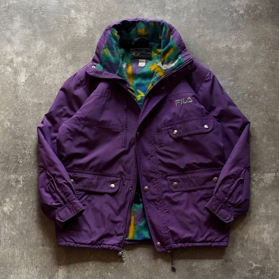 80年代 80s FILA Magic Line フィラ マジックライン リバーシブル 