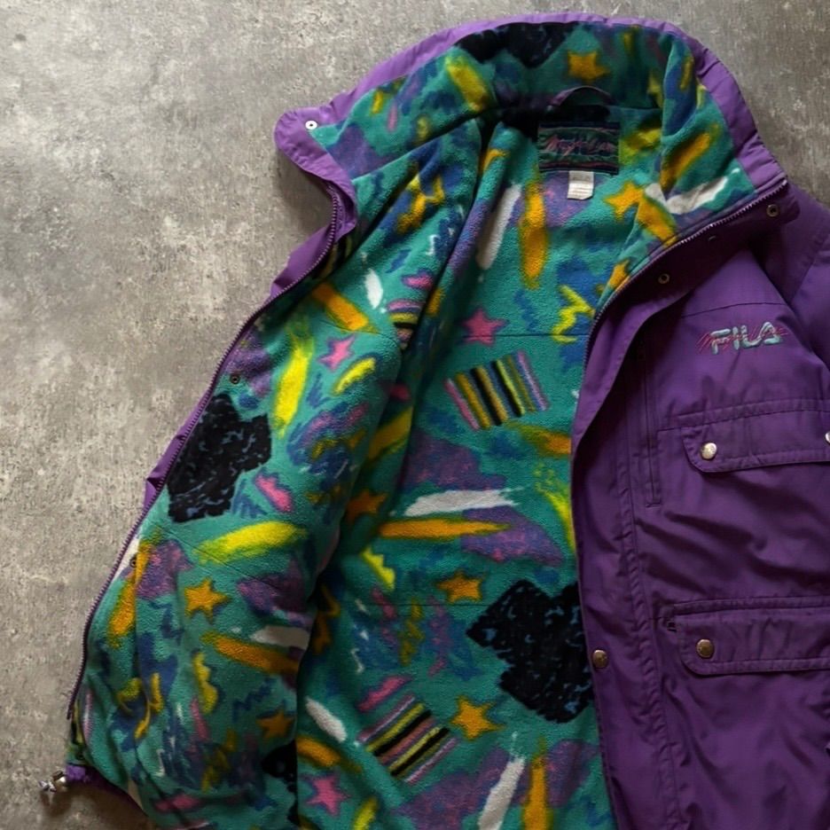 80年代 80s FILA Magic Line フィラ マジックライン リバーシブル 