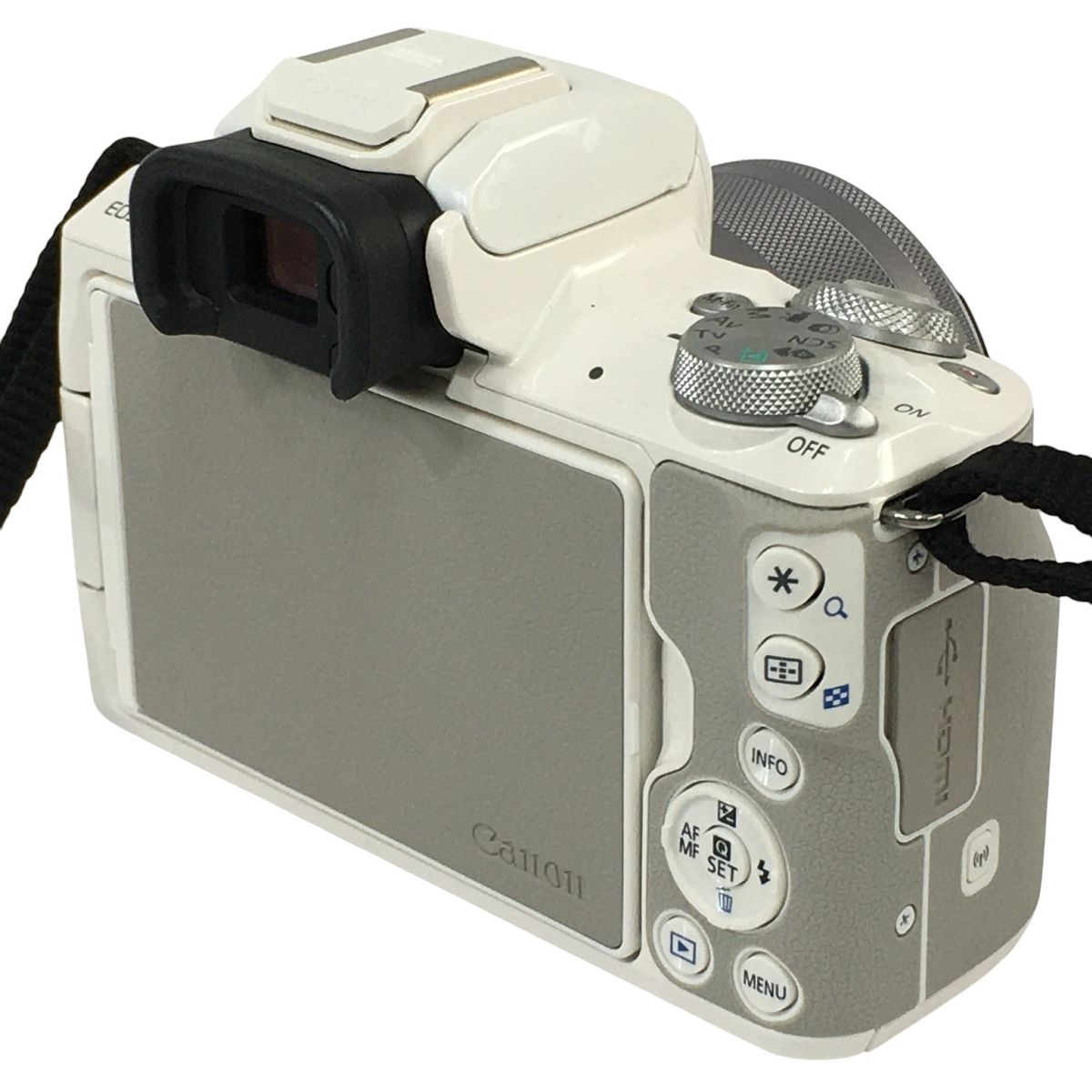 Canon EOS Kiss M EF-M 15-45mm F3.5-6.3 55-200mm F4.5-6.3 ダブル