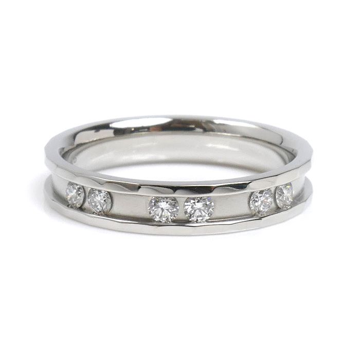 ROYAL ASSCHER ロイヤル・アッシャー Pt950プラチナ 6Pダイヤ リング