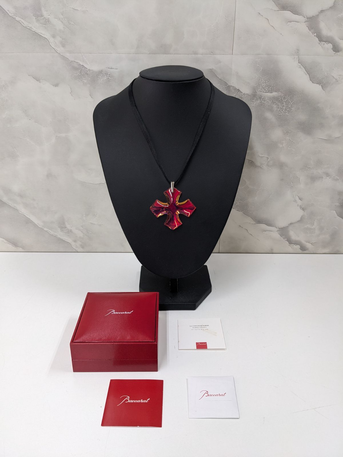 Baccarat バカラ オクシタン クロス イリゼクリア チョーカー 極美品 