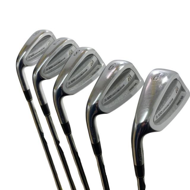 中古】 ミズノ Mizuno S-100 9S レフティ アイアンセット IR NS PRO