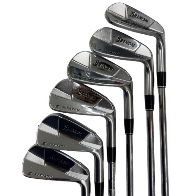 超美品！SRIXON Z-FORGED II アイアン6本セット KBSTOUR ZX（スリクソン） スリクソン Z-FORGED II アイアン KBS TOUR スチール