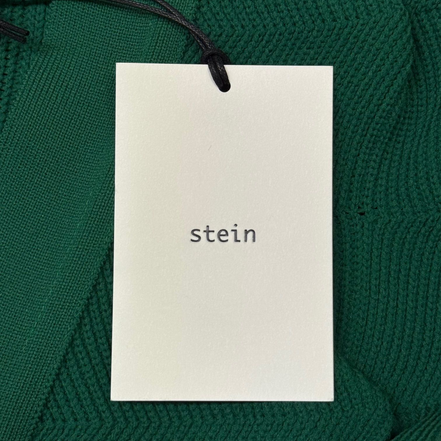 参考上代50600円 未使用 stein(ssstein) BUMPY PATTERNED KNIT CARDIGAN バンピーパターンニットカーディガン セーター シュタイン ST.702 グリーン L （92879A5） 参考上代50600円 未使用 stein(ssstein) BUMPY PATTERNED KNIT