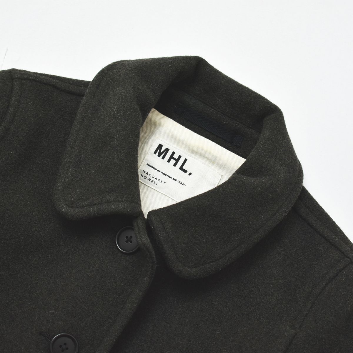 エムエイチエル MHL. マーガレットハウエル メルトンウール ジャケット