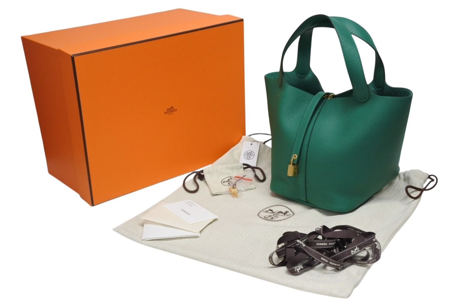 新品未使用 HERMES エルメス ピコタンロック22 ハンドバッグ B刻印