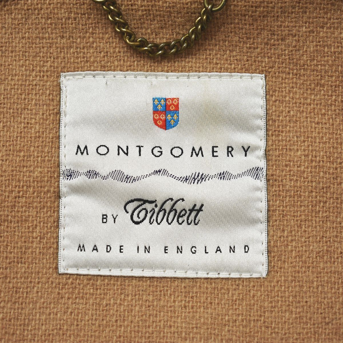 90s 英国製 モンゴメリー x チベット ムーアブルック生地 ダッフル