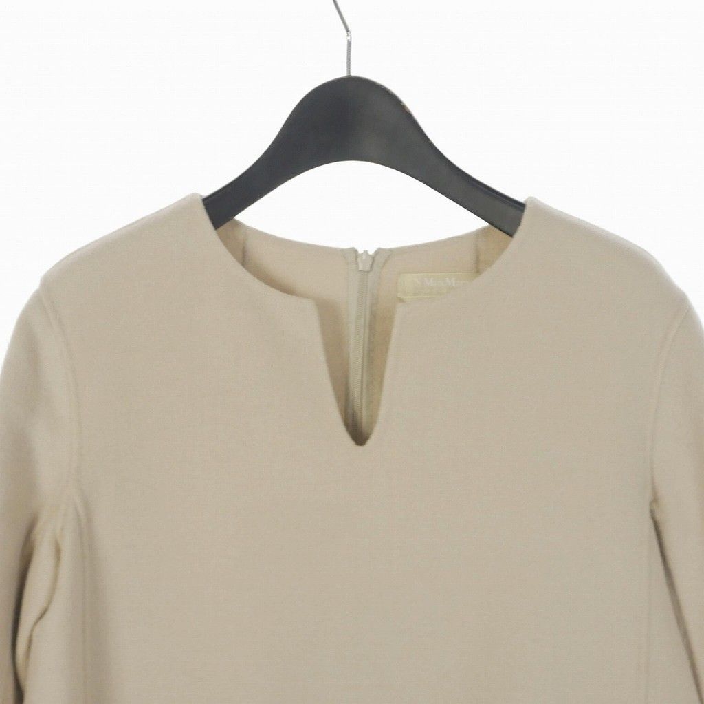 Sマックスマーラ 'S Max Mara アンゴラ混 ウール ワンピース