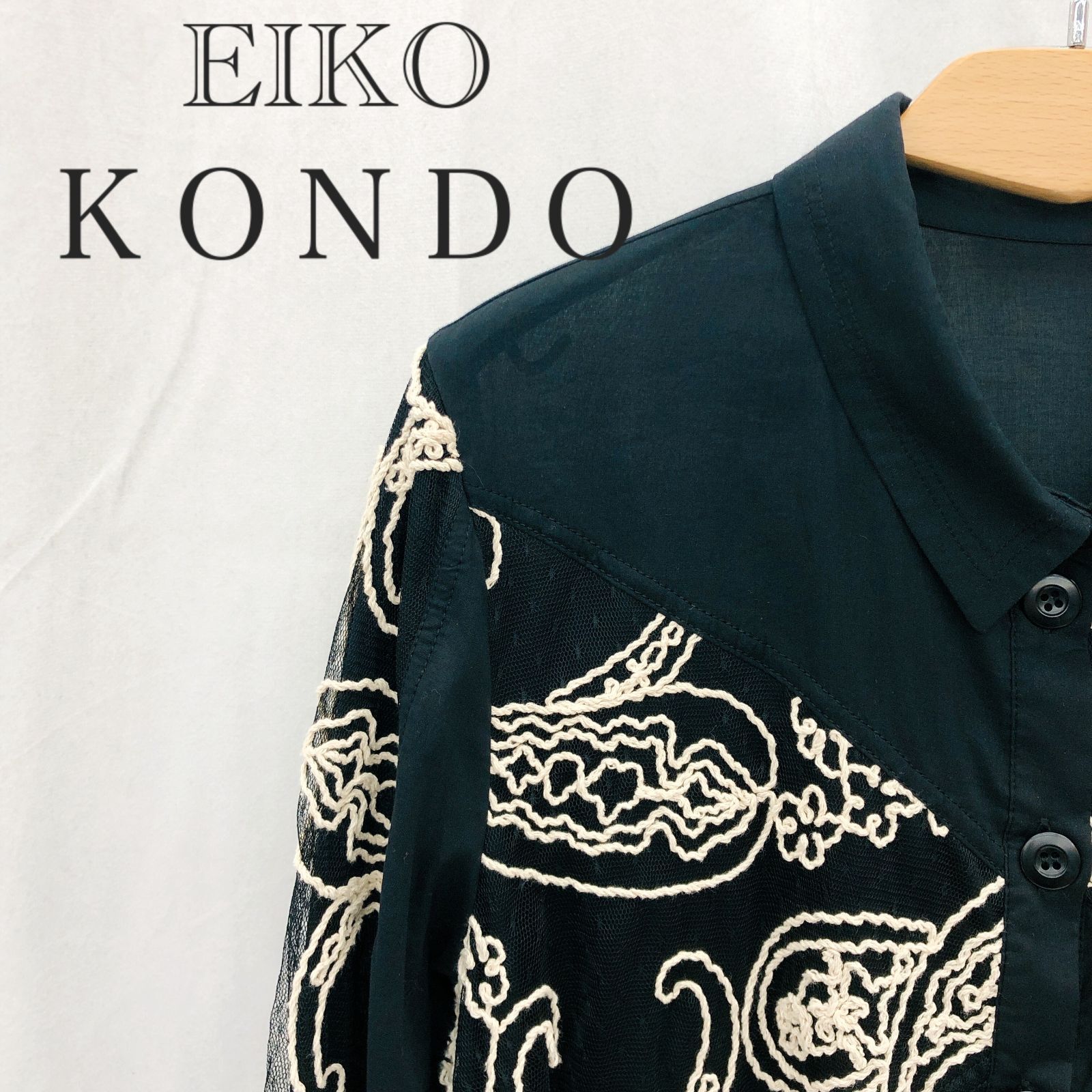 EIKO KONDO エイコ コンドウ シャツ トップス 刺? チュニック 42