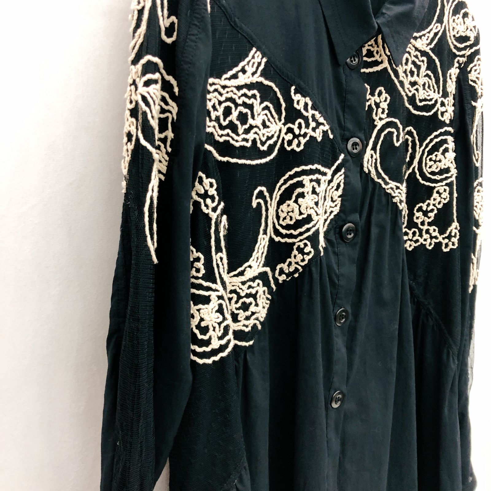 EIKO KONDO エイコ コンドウ シャツ トップス 刺? チュニック 42