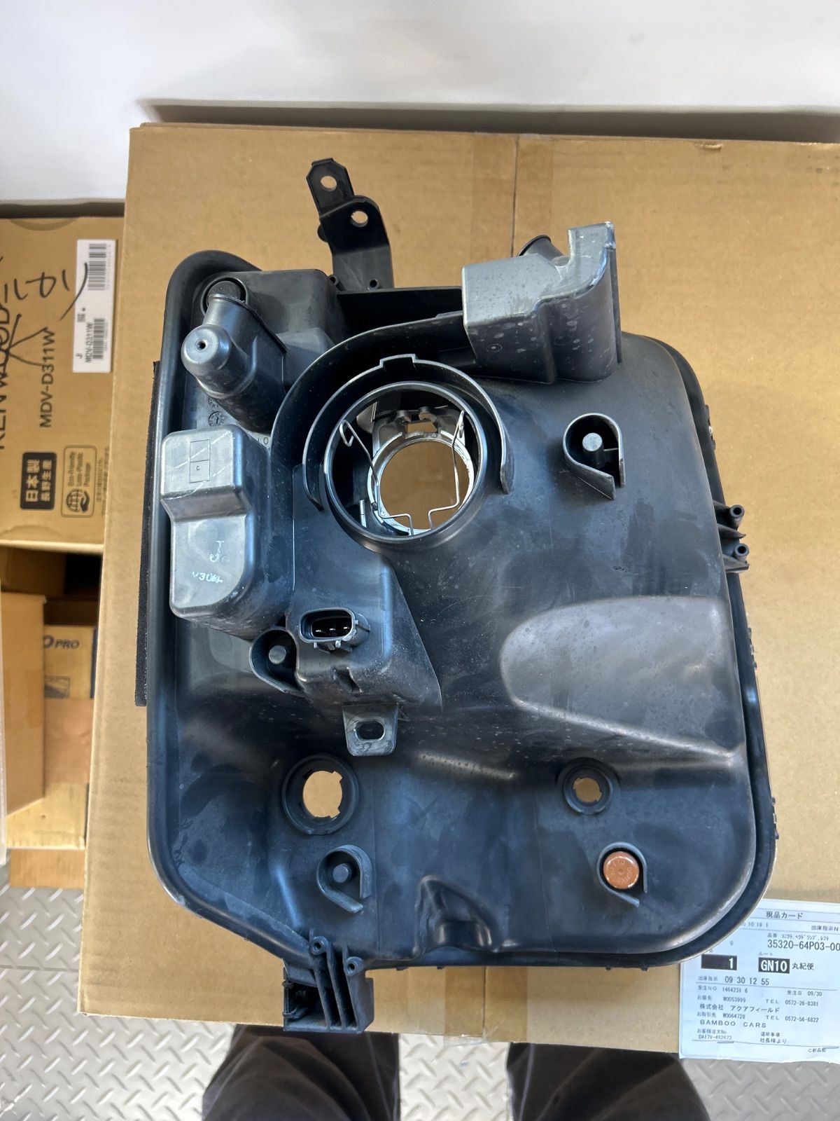 スズキ エブリィ DA17 ヘッドライト 左 35320-64P03 - メルカリ