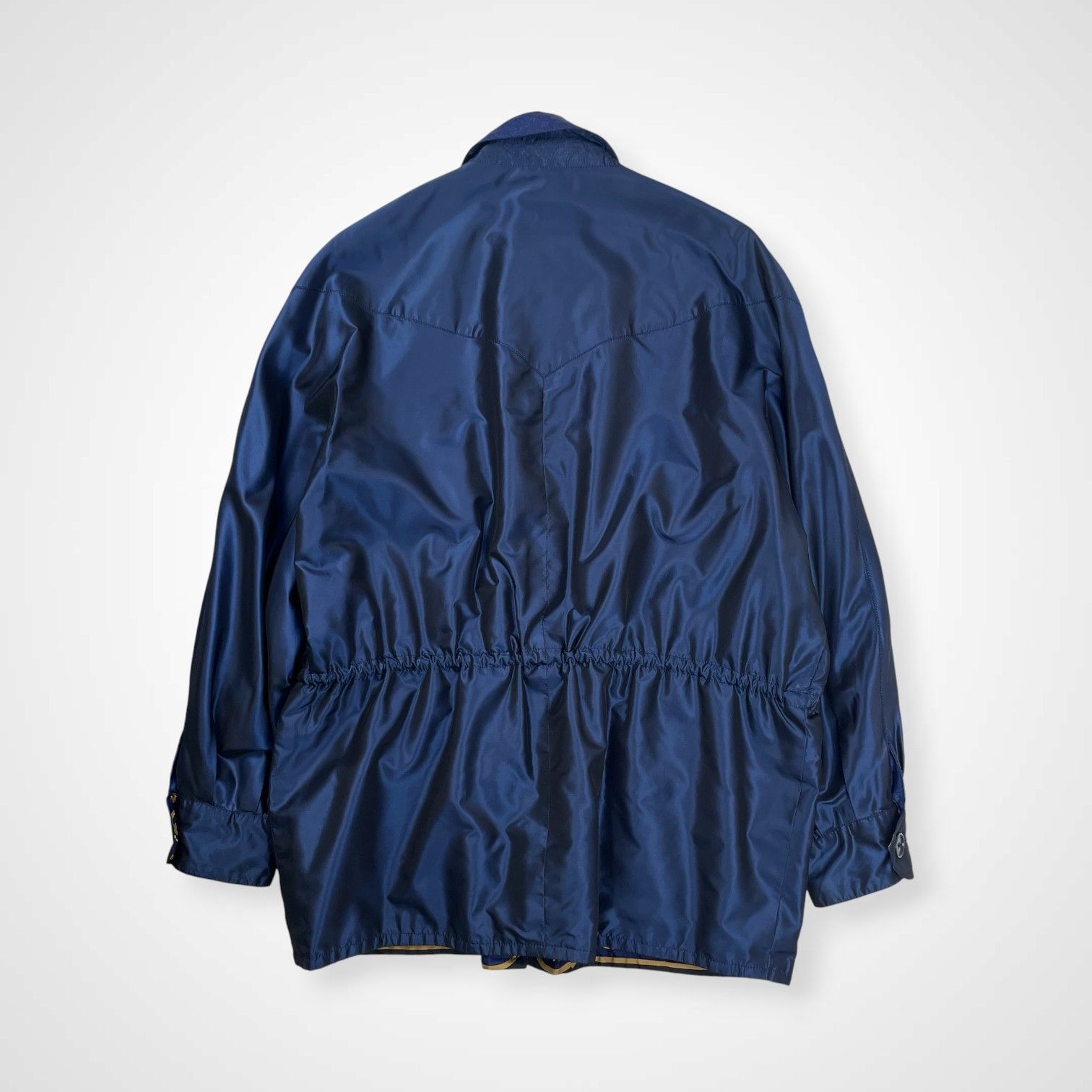 HERMES エルメス / VINTAGE ”COSMOS” シルクリバーシブルジャケット