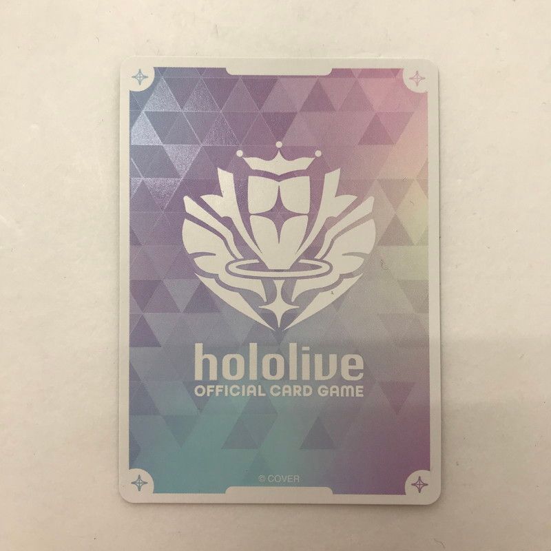 中古美品】 ホロライブ カード ゲーム 獅白ぼたん サイン エリート
