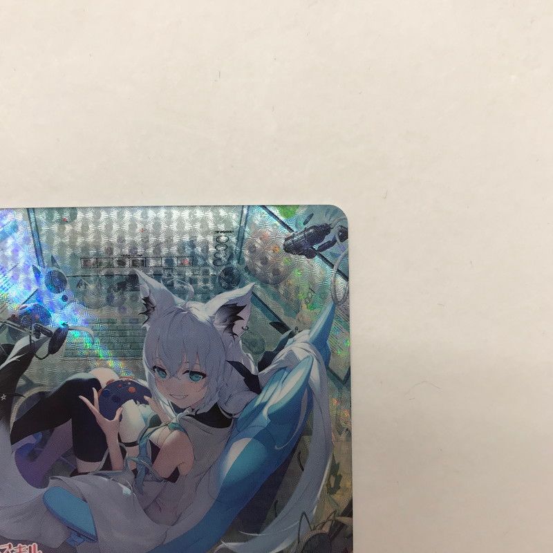 中古美品】 ホロライブ カード ゲーム 白上フブキ (パラレル) OUR