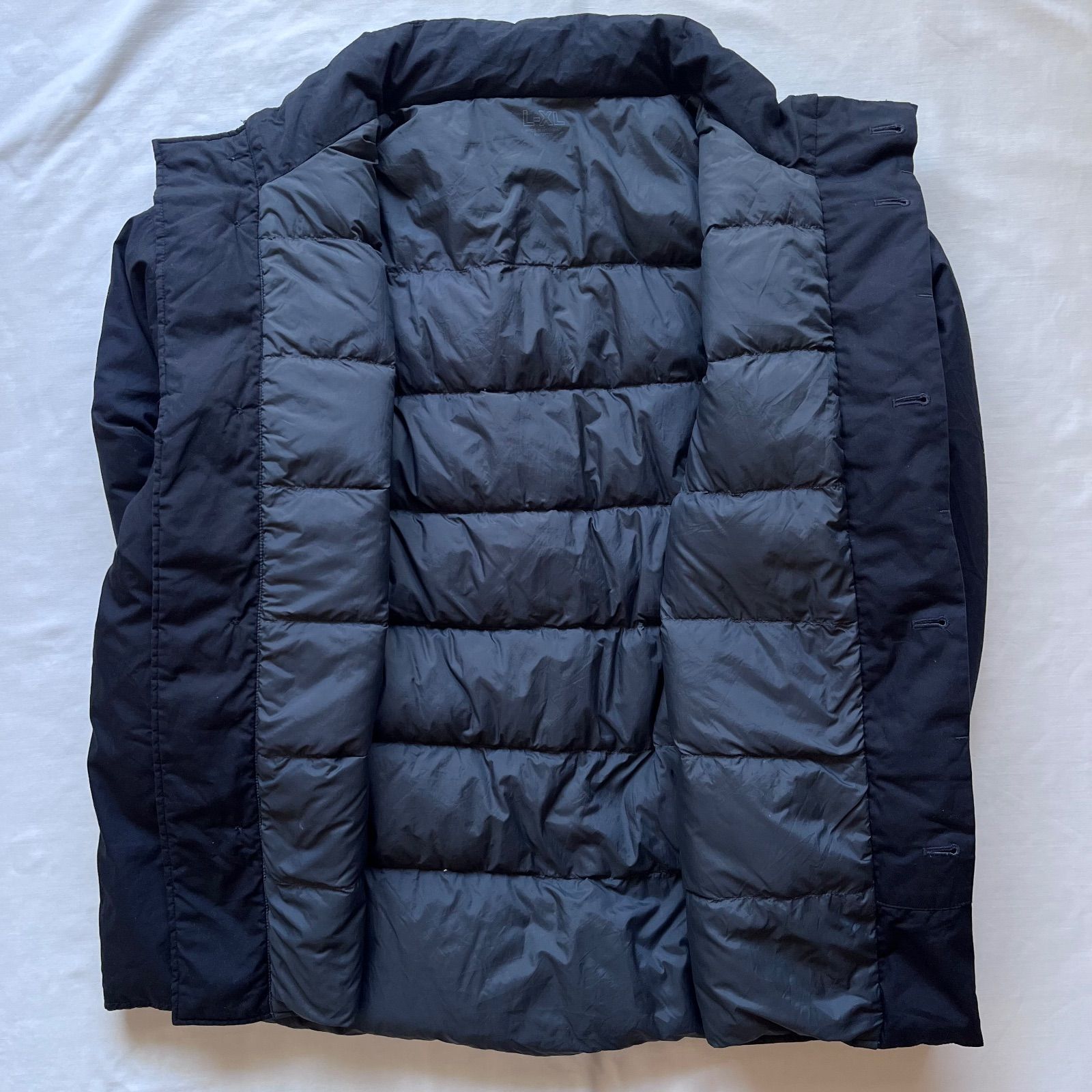 muji labo ムジラボ 無印 ダウンジャケット 2022aw ブラック - メルカリ