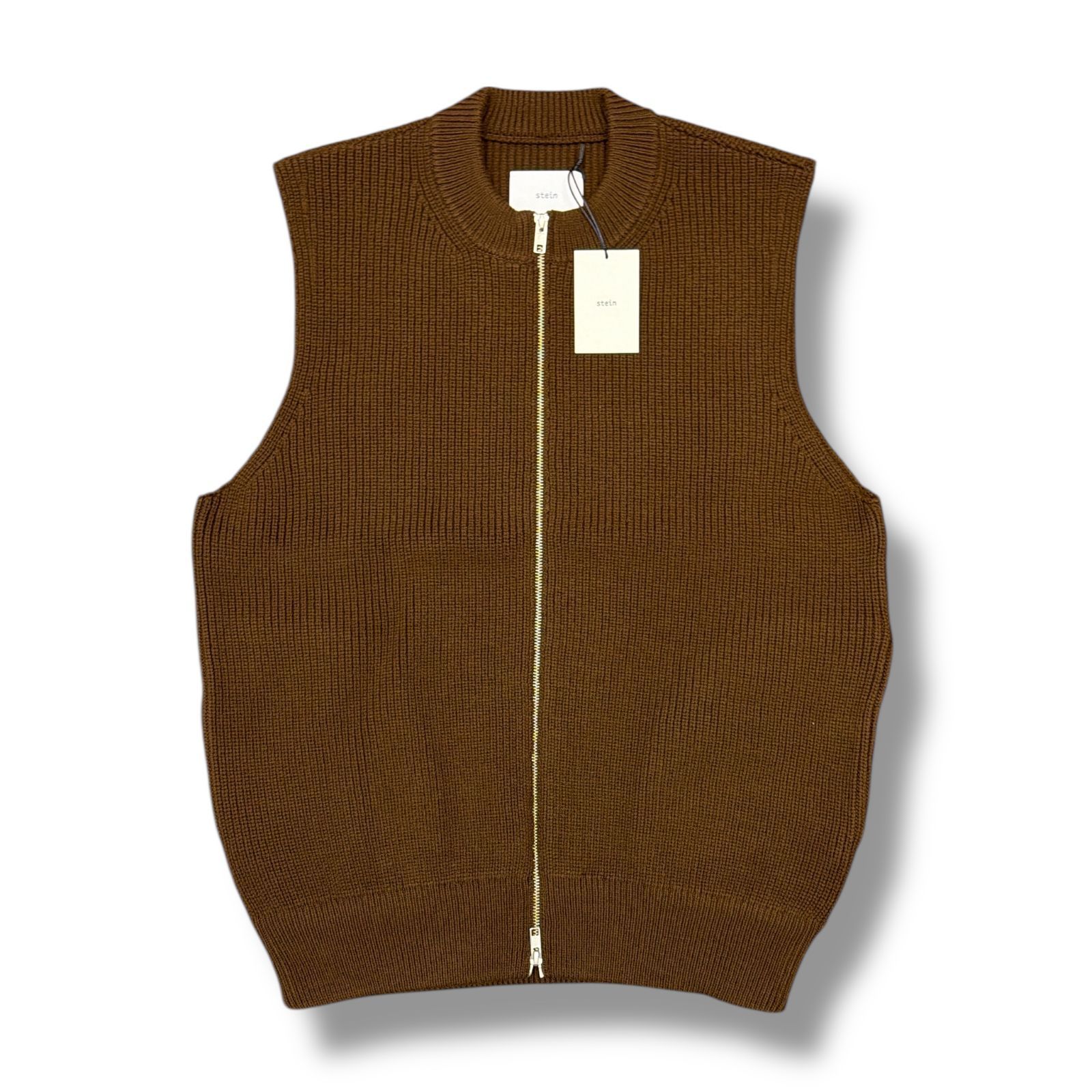 stein ドライバーズニット ベスト ssstein ⁄ Oversized Drivers Knit 