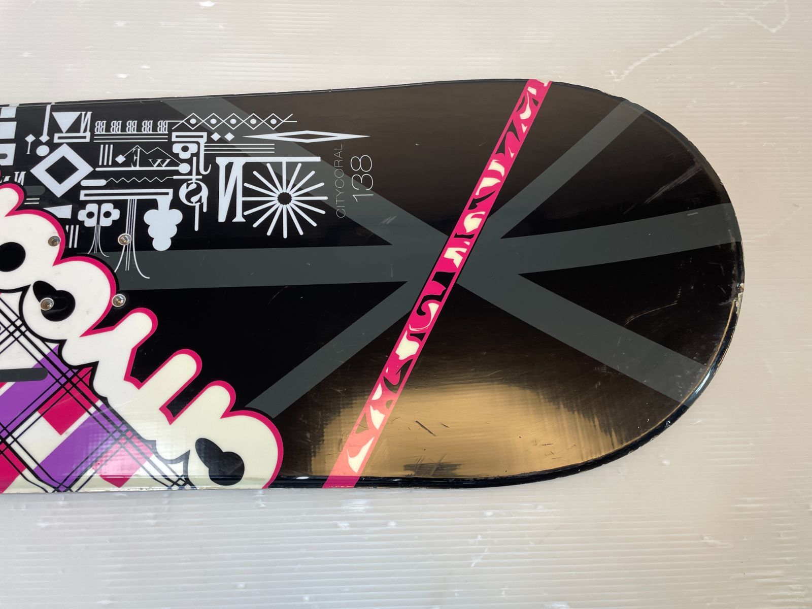 ◇メンテ済◇ スノーボード kissmark CITYCORAL 138 cm snb-251015-07