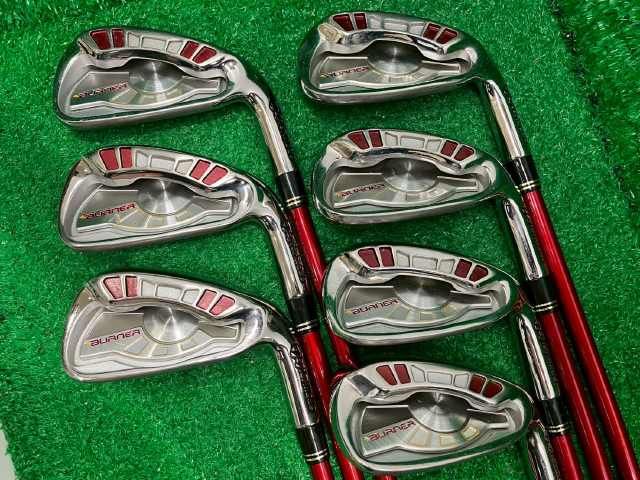 激安[588] アイアンセット テーラーメイド BURNER 2007/REAX