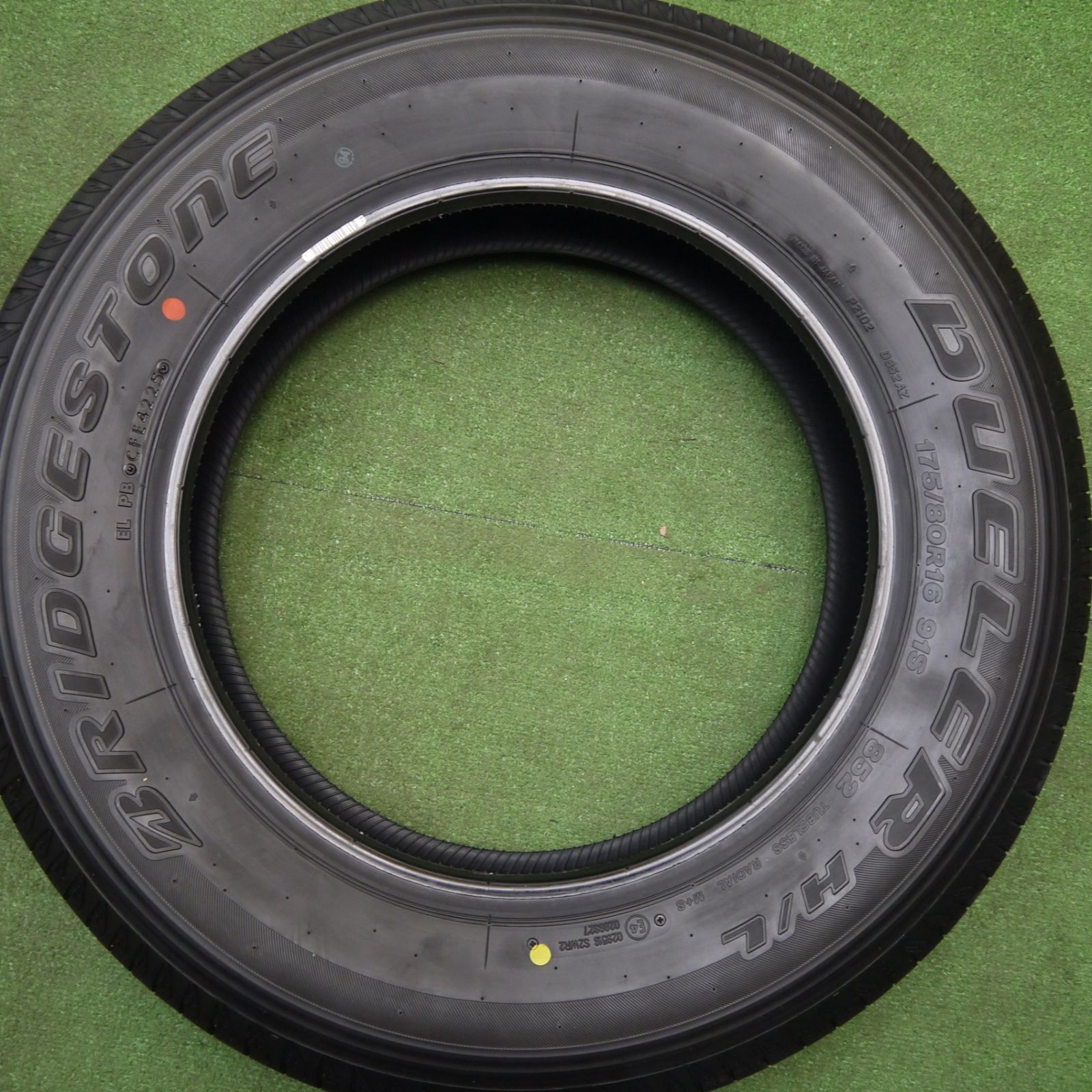 新車外し！25年☆ジムニー 等 175/80R16 ブリヂストン デューラー H/L 