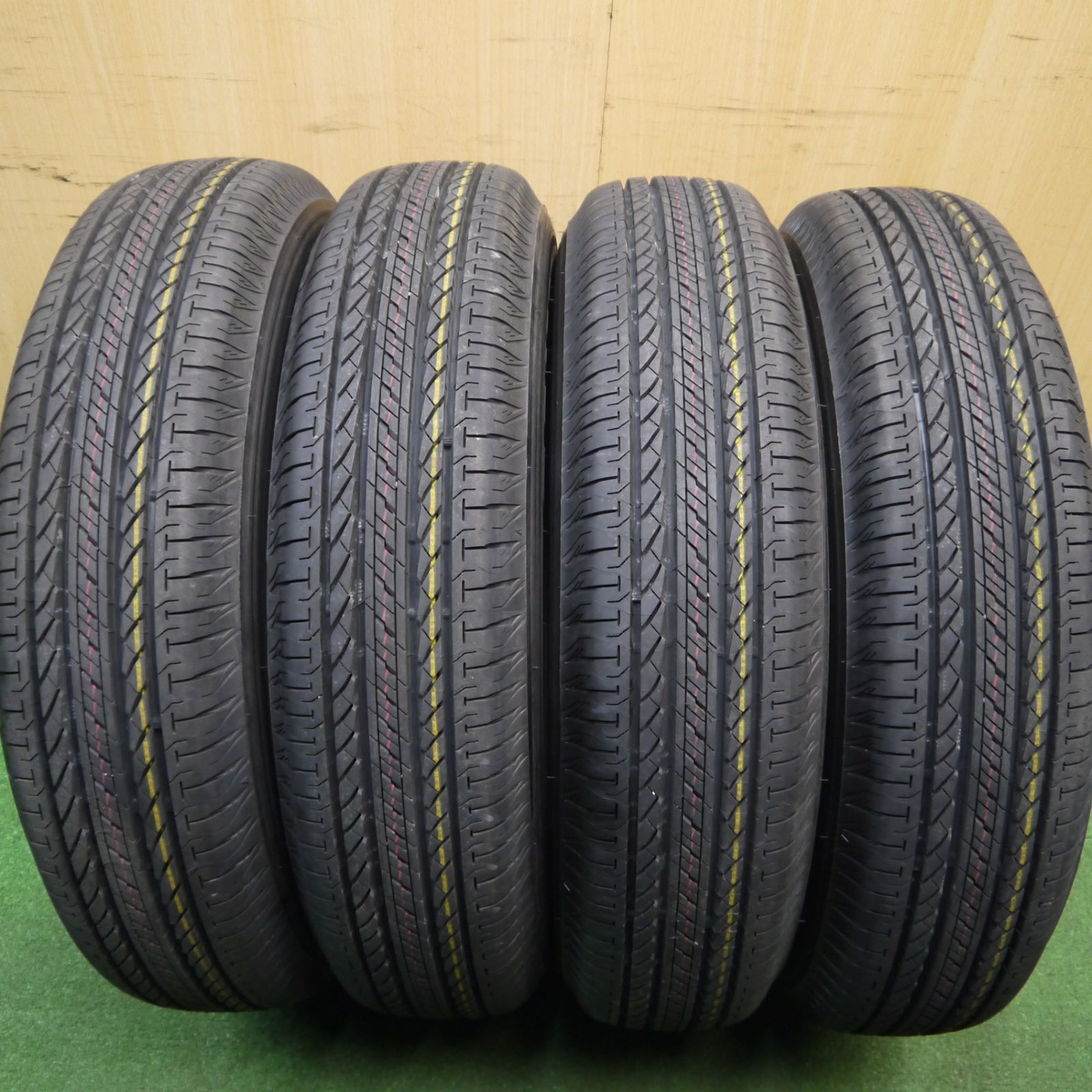 車 175⁄80R16 ブリヂストン デューラー HL 4本セット 新車外し