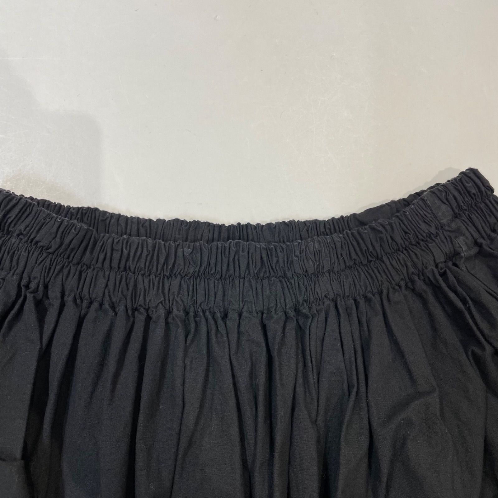 homspun ホームスパン ダブルポケットギャザースカート 241-448 綿100