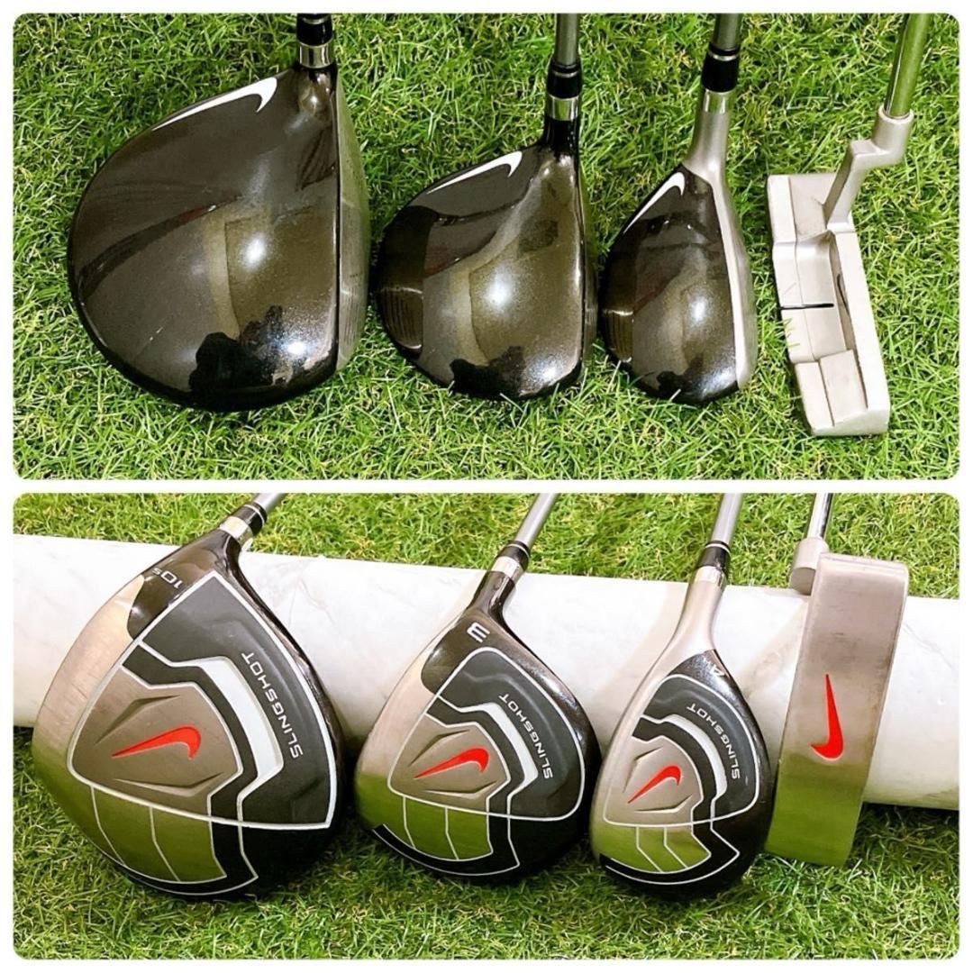 NIKE ナイキ スリングショット Vr メンズゴルフセット 12本 初心者 右 NIKE ナイキ スリングショット Vr メンズゴルフセット 12本 初心者 右