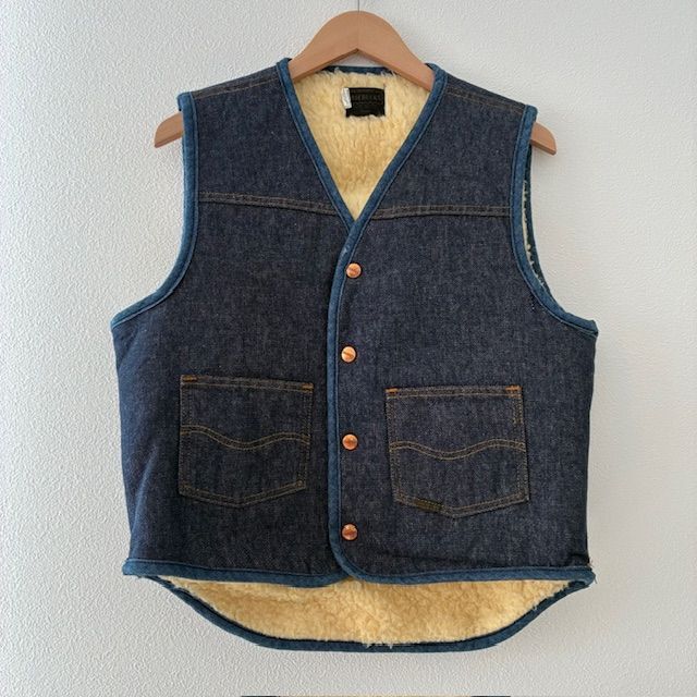 シアーズ ローバックス Sears ROEBUCKS デニムボアベスト - メルカリ