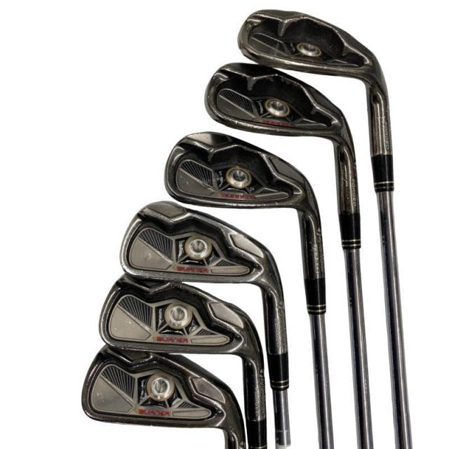 中古】 テーラーメイド BURNER FORGED 6S アイアンセット IR NS PRO
