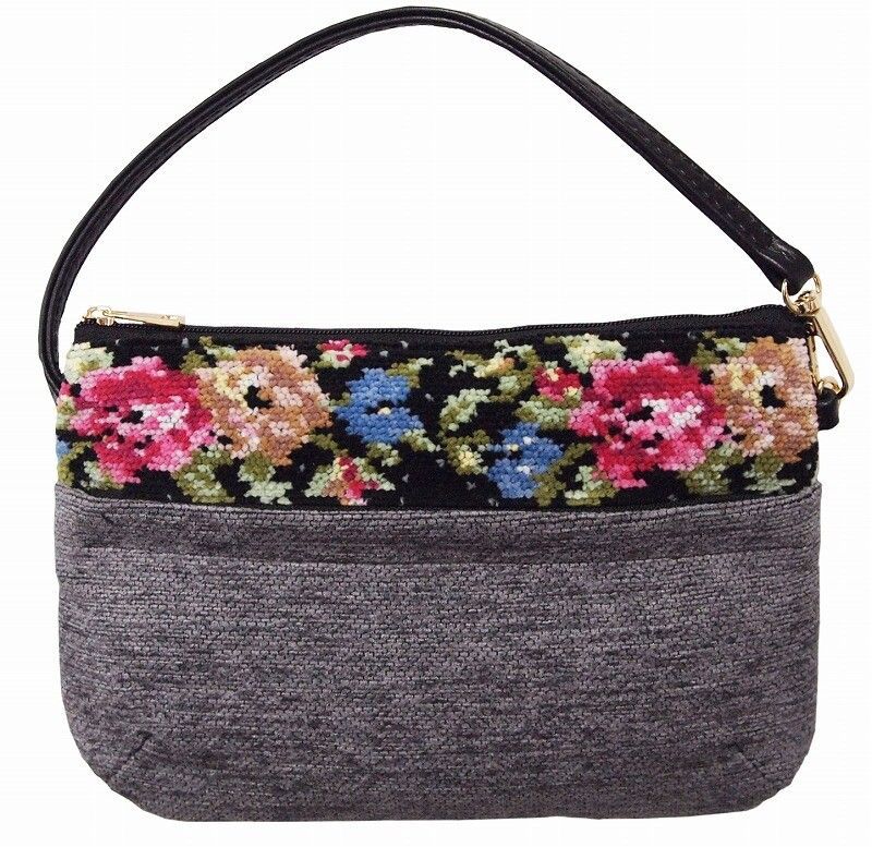 Lake Alster レイクアルスター ポーチ 持ち手 付き ミニ ハンドバッグ