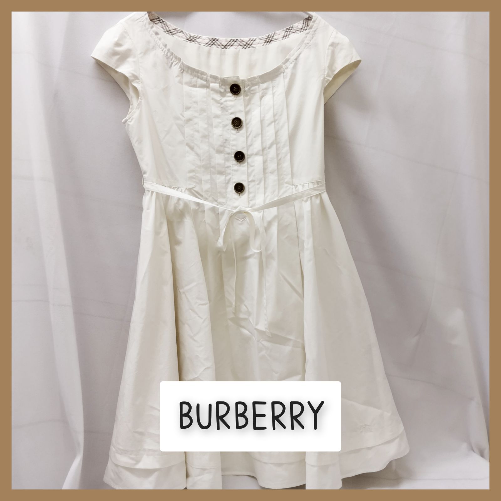 WEBストア限定 BURBERRY BLUE LABEL ワンピース 36 【公式通販】