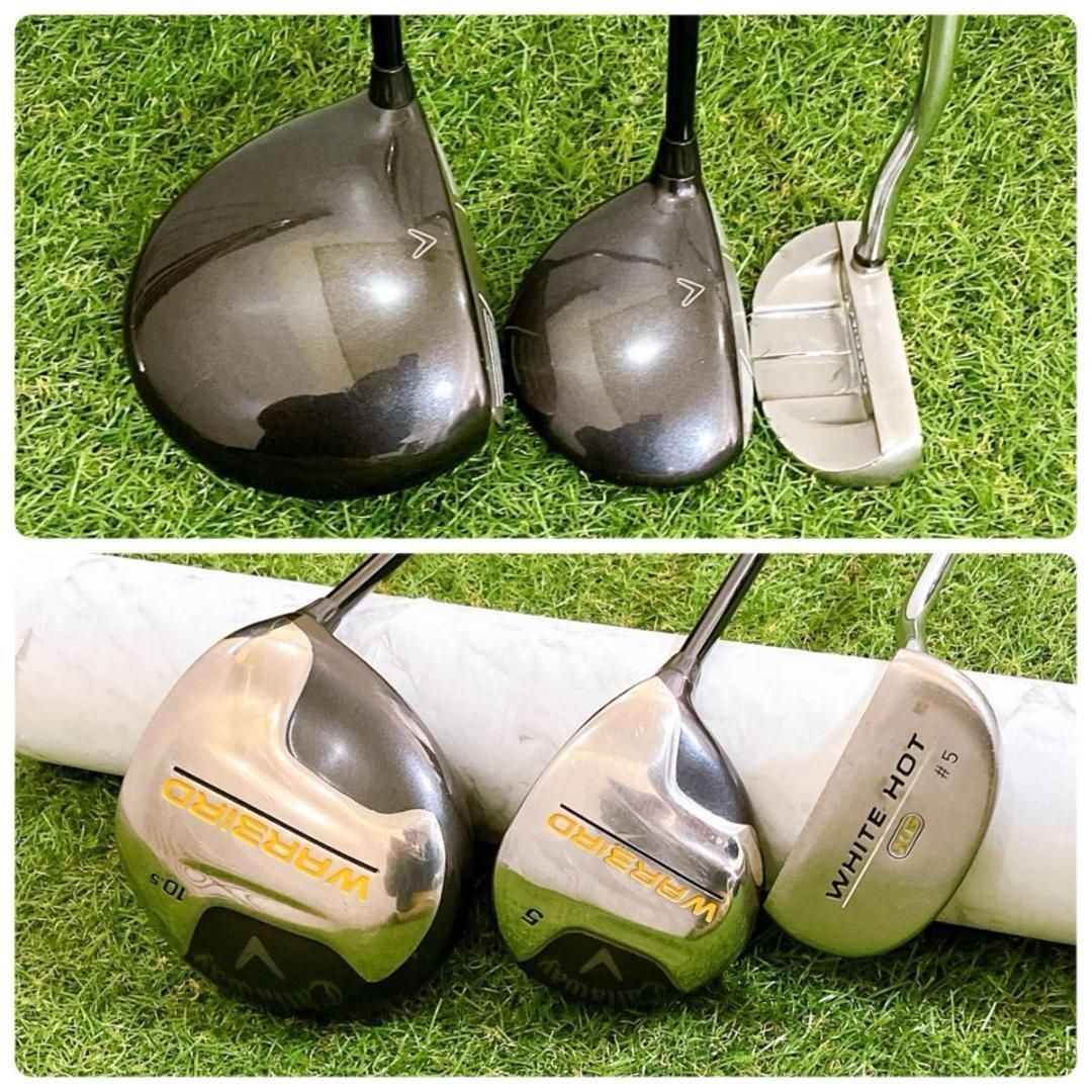 キャロウェイ ウォーバード メンズゴルフセット 10本 初心者 入門 右 R