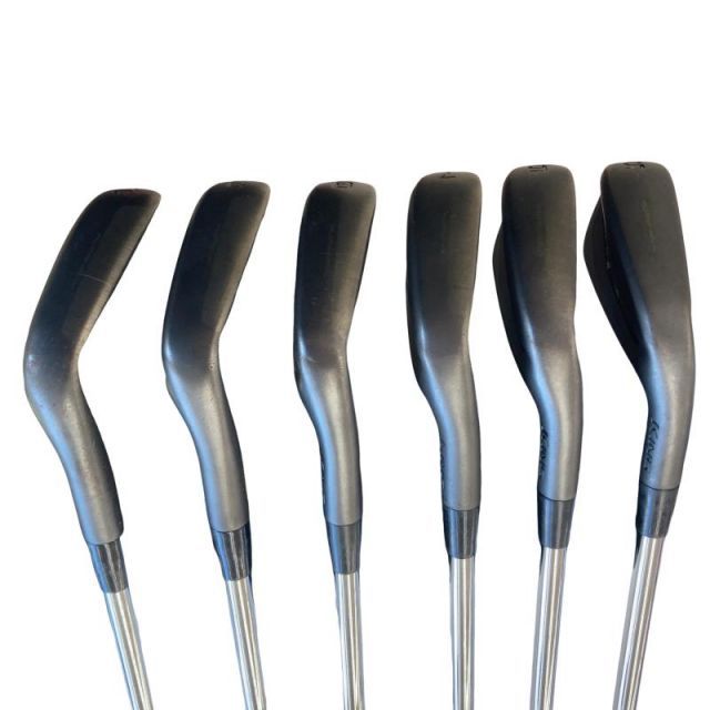 中古】 コブラ KING FORGED TECx(2023) BLACK 6S アイアンセット IR