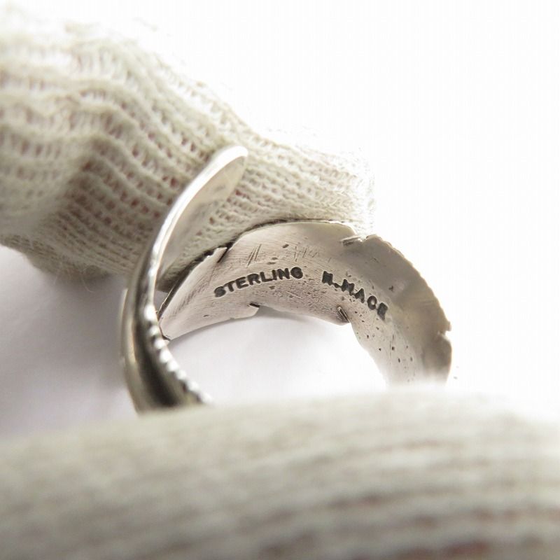 H.MACE ナバホ フェザーリング　インディアンジュエリー　sterling 瀬戸大橋店】 中古 インディアンジュエリー | インディアンジュエリー