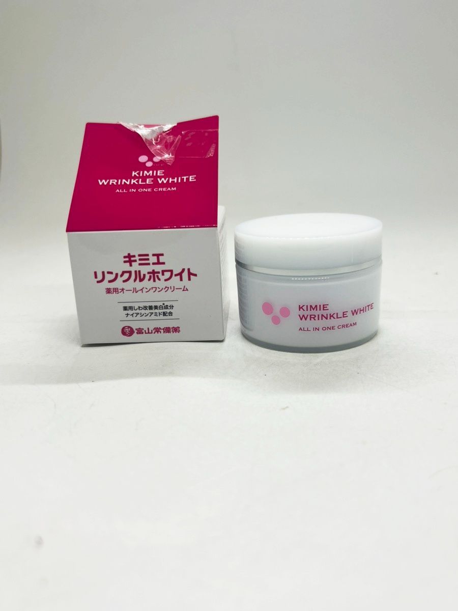 開封のみ】KIMIE WRINKLE WHITE オールインワンクリーム 50g M492