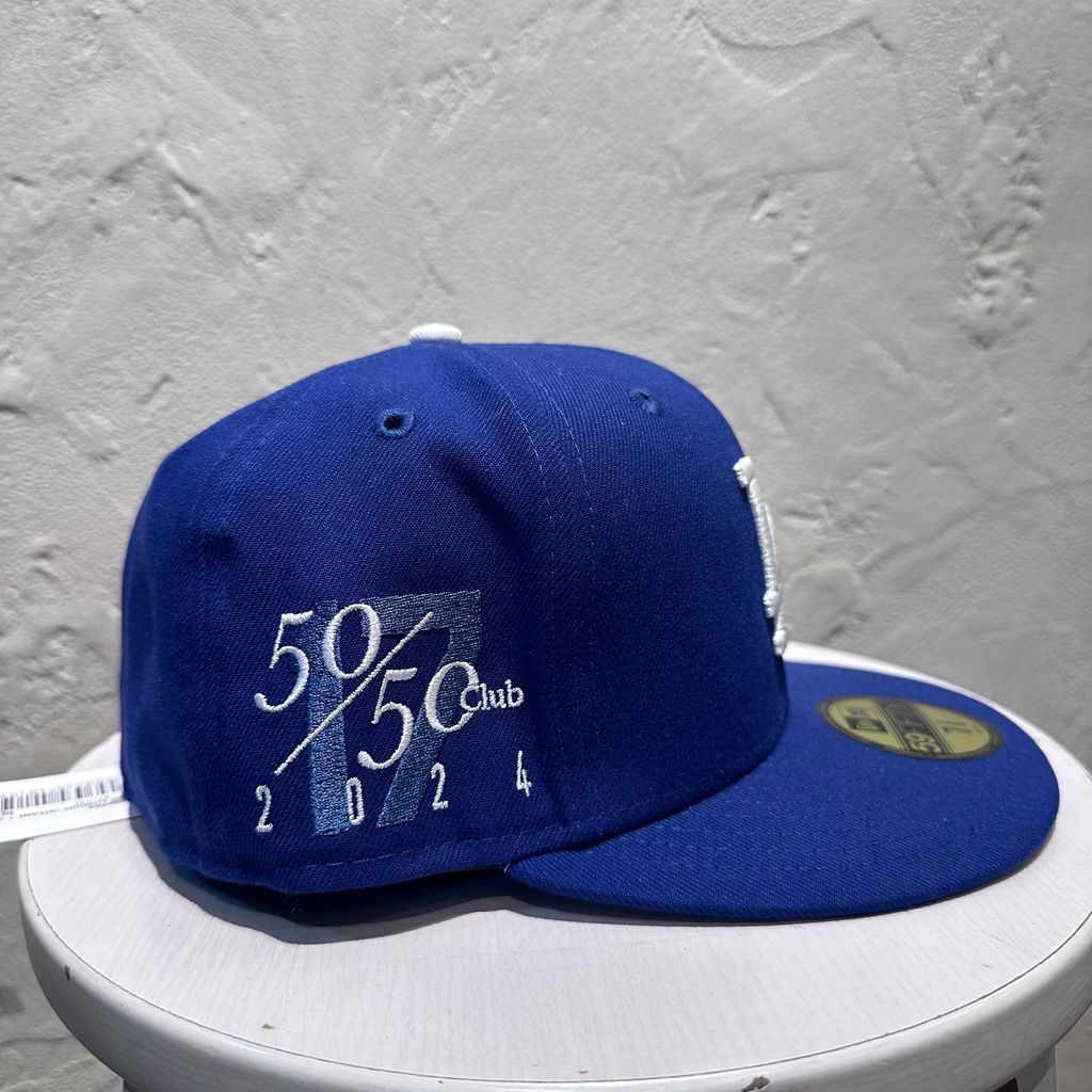 NEW ERA ニューエラ 59FIFTY Los Angeles Dodgers 50-50 Club Pack ベースボールキャップ 14682624 ブルー size:7 3/8【代官山A12】