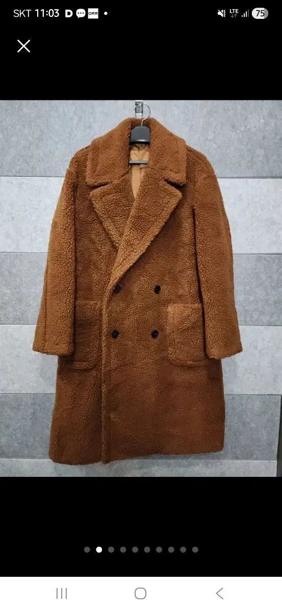 MUSINSA STANDARD ムシンサスタンダード フリース コート L ブラウン