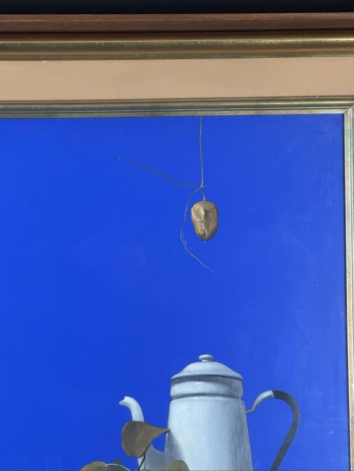 三沢建一 「静物」油彩 20号 大作 1973年作 日動画郎取扱シール