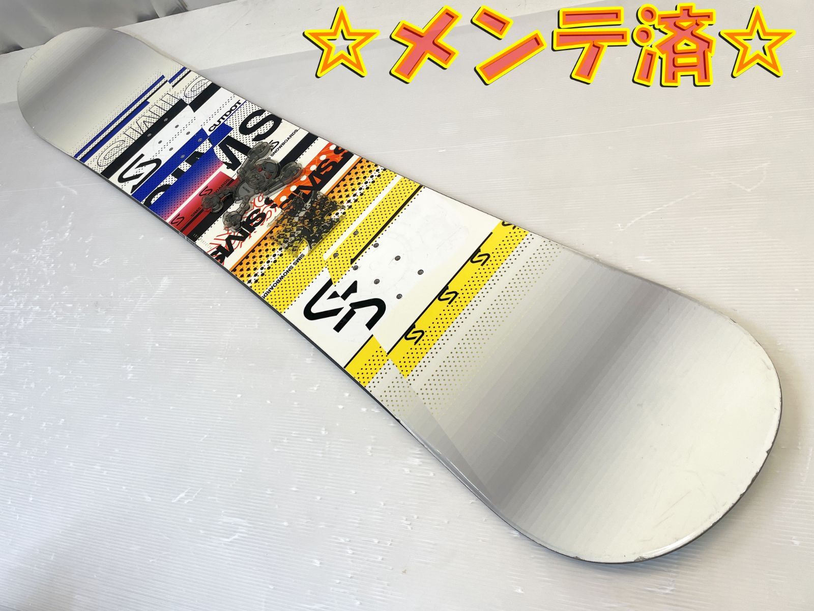 美品希少Ｃalmanoスノーボード ソード151.キャンバー 美品希少Calmanoスノーボード ソード151.キャンバー 美品希少Calmano