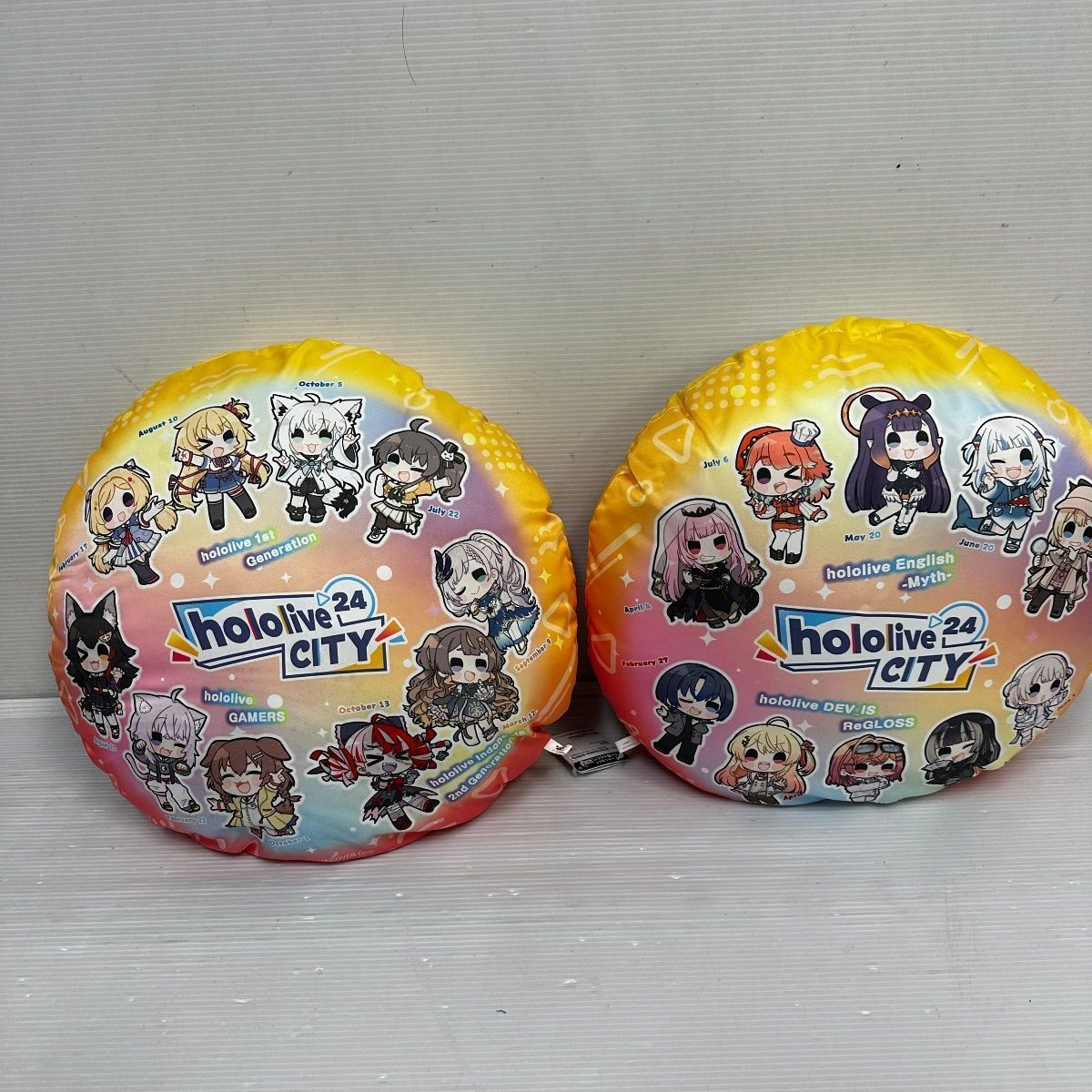 △hololive ホロライブ ぬいぐるみ クッション まとめ 中古品