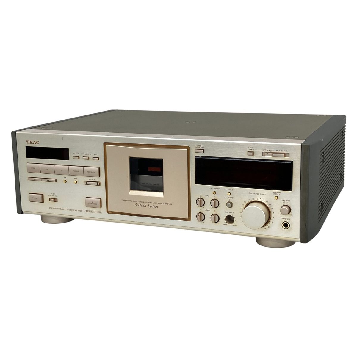 TEAC V-7000 ティアック カセットデッキ オーディオ 音響機材 ジャンク