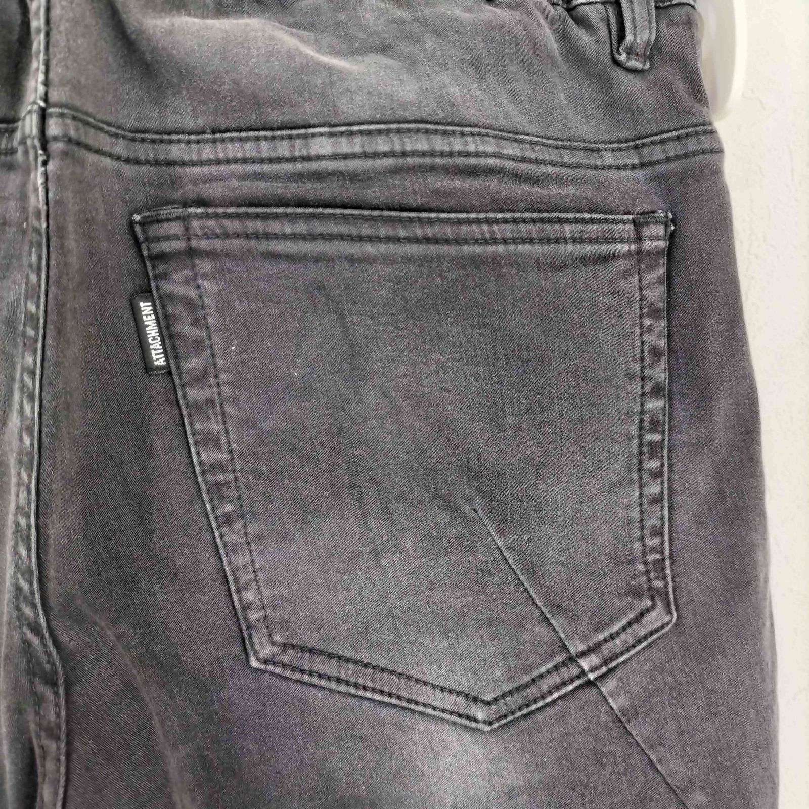 アタッチメント ATTACHMENT サテンハイパワーストレッチデニム メンズ 