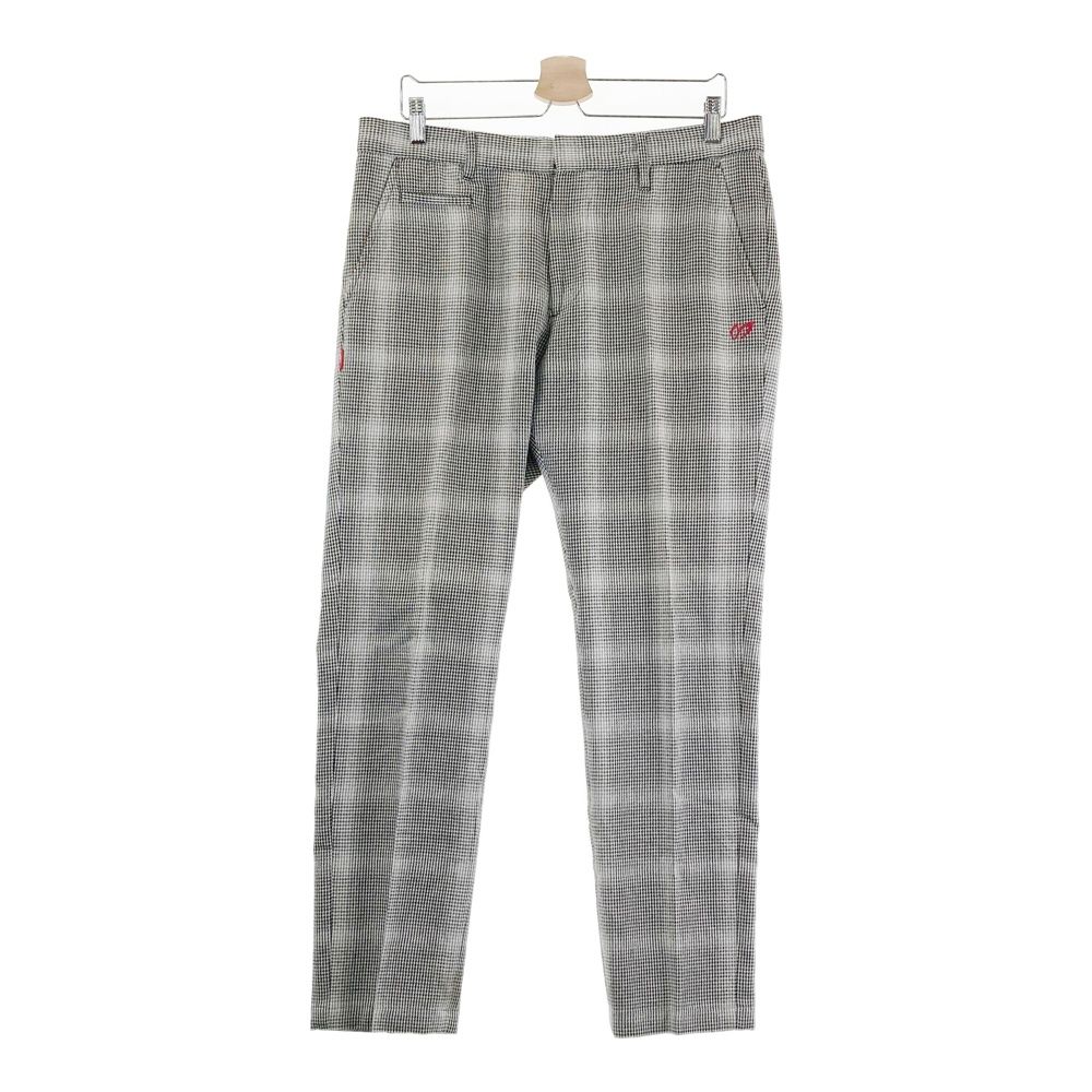 MASTER BUNNY EDITION 千鳥柄　パンツ　メンズ　ゴルフ MASTER BUNNY EDITION 千鳥孔子柄 ストレッチ ロングパンツ - メルカリ