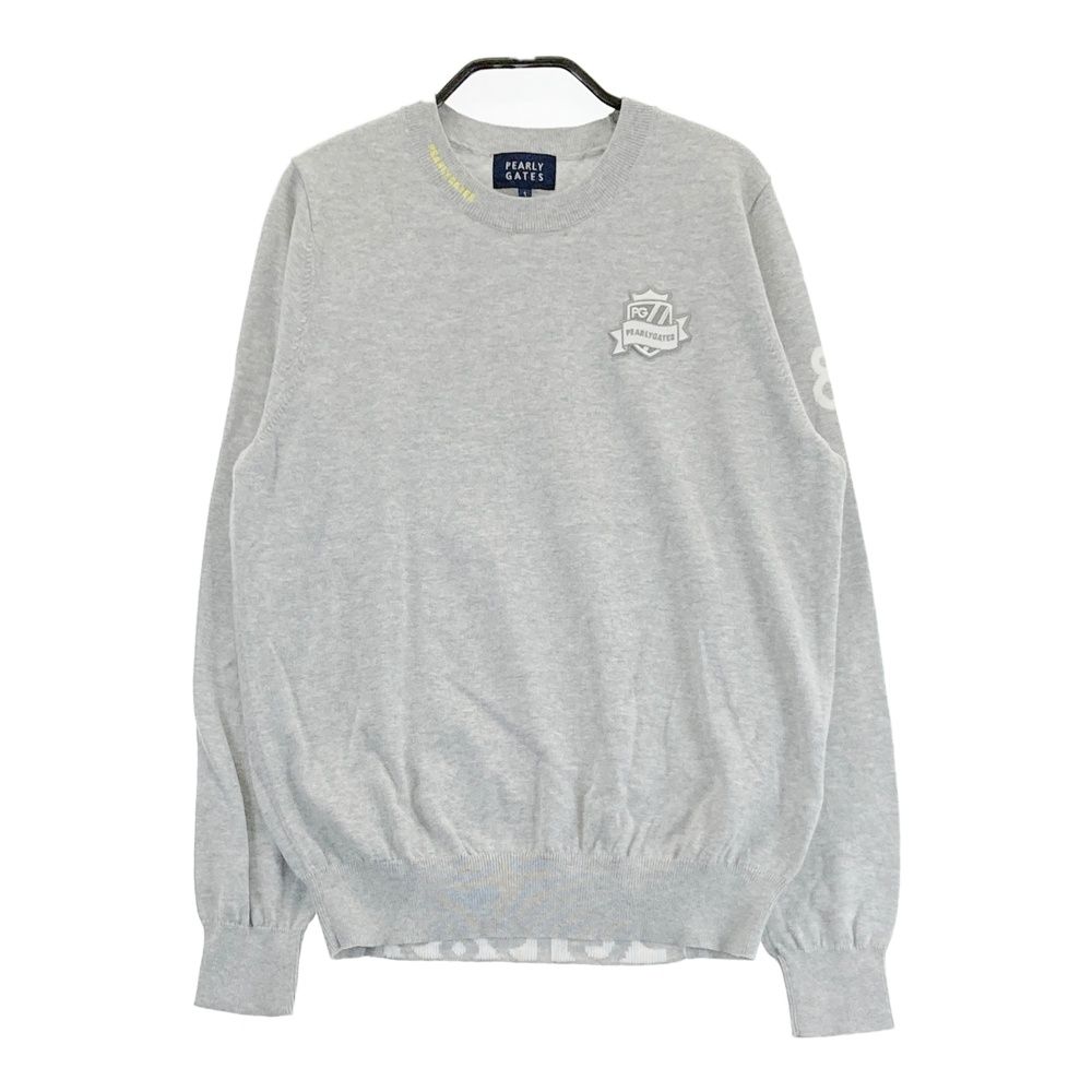 サイズ：1 PEARLY GATES パーリーゲイツ ニット セーター グレー系