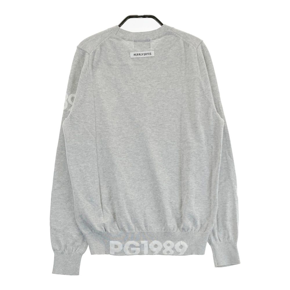 サイズ：1 PEARLY GATES パーリーゲイツ ニット セーター グレー系