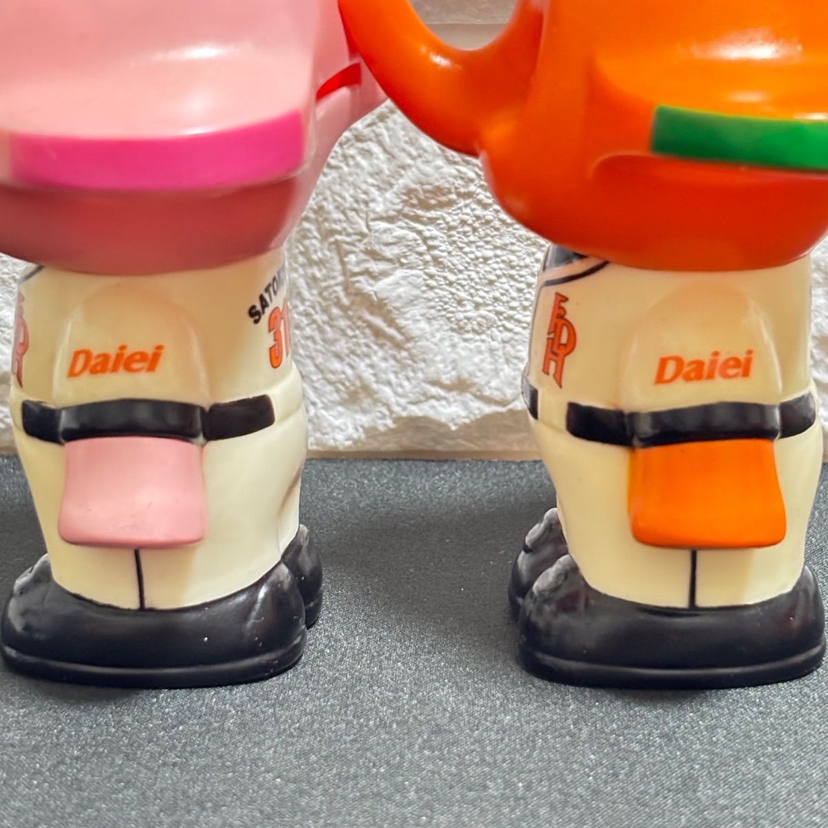 サトコちゃんバンク　48cm超特大【希少レア】 超希少+非売品】当時物 サトちゃん 貯金箱 ビッグサイズソフビ 48cm