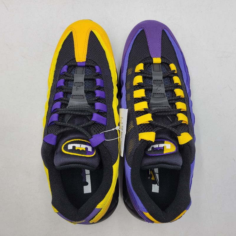 NIKE　エアマックス95 レブロン　レイカーズ cz3624-001 Nike Air Max 95 NRG Lebron / Lakers CZ3624-001 Yellow Men's US4-14