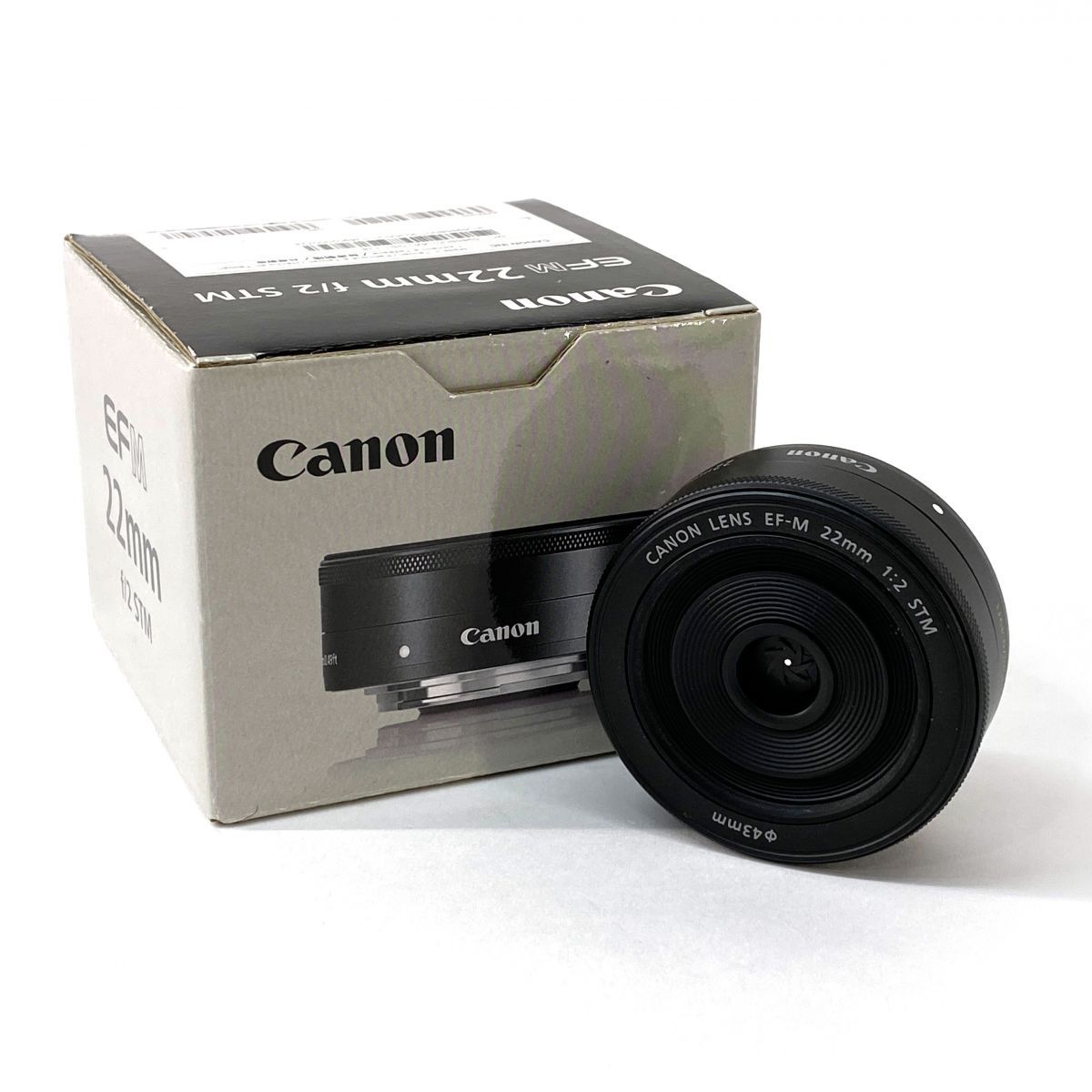 Canon キヤノン EF-M 22mm F2 STM 単焦点レンズ ※中古 - メルカリ