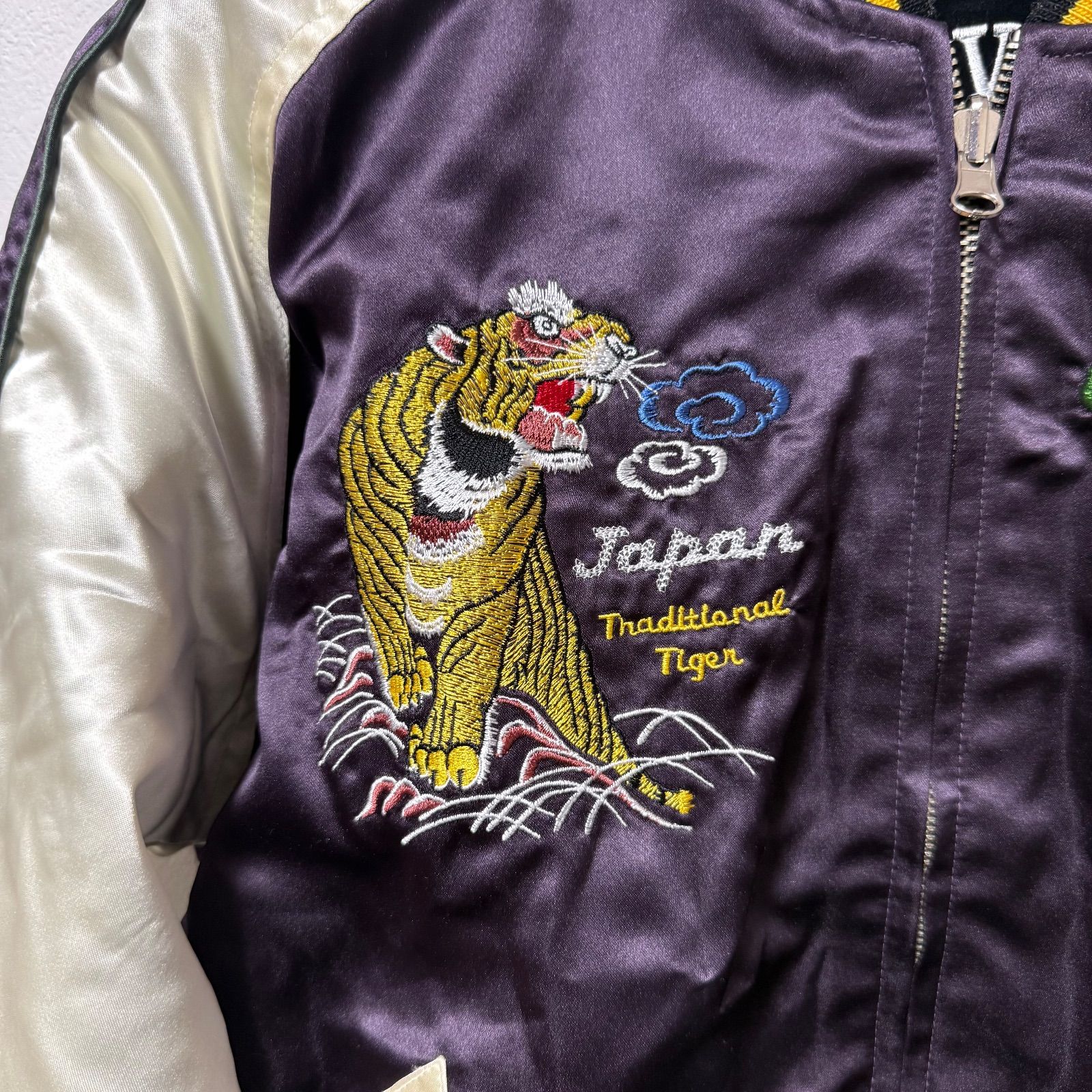 テッドマン スカジャン リバーシブル 刺繍 ベロア 別珍 - メルカリ