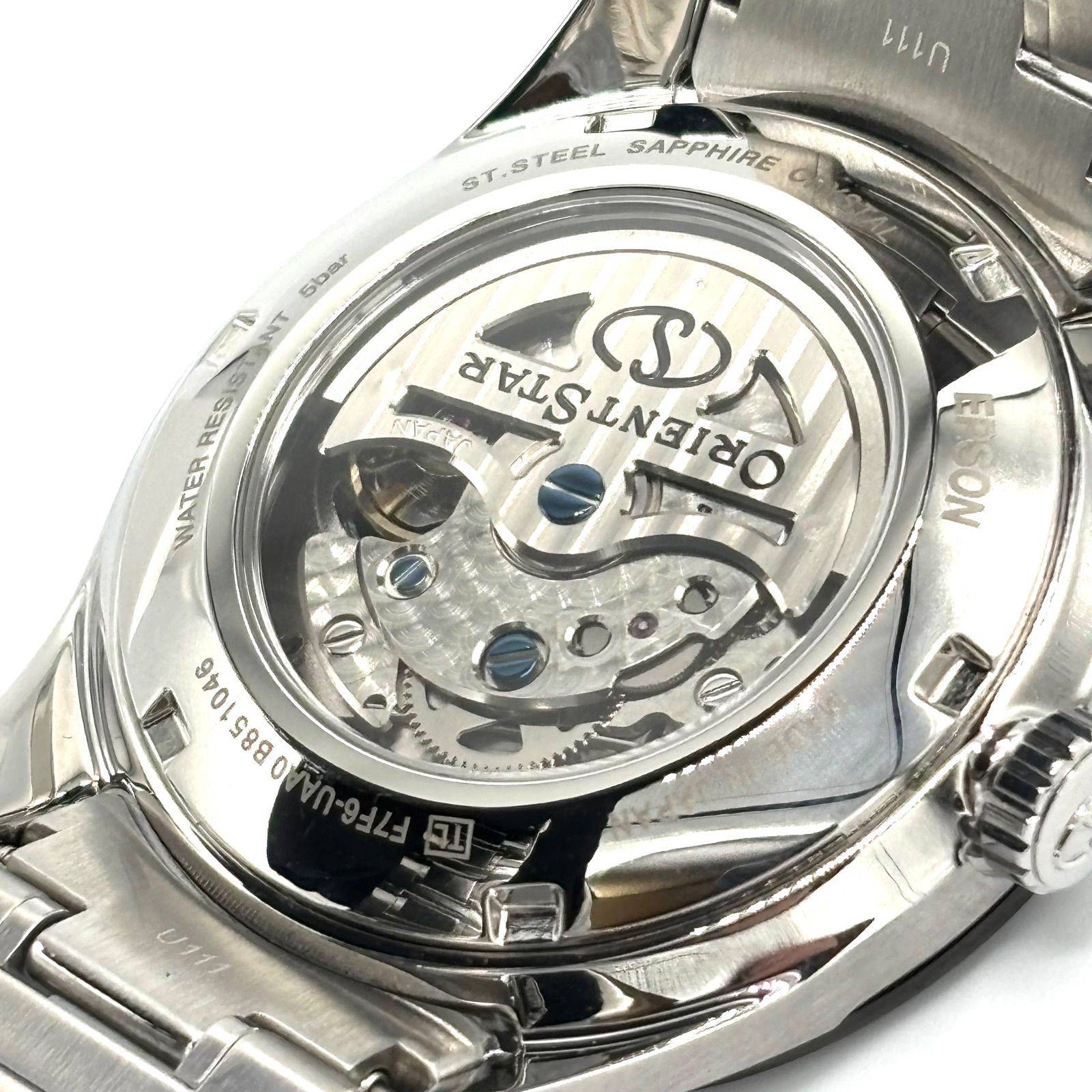 未使用品】ORIENT STAR オリエントスター RK-HJ0003B 黒文字盤 セミ 