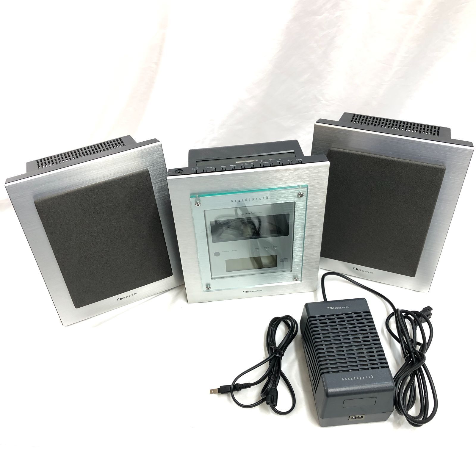 ジャンク】NAKAMICHI ナカミチ sound space 5 3CDチェンジャー CD